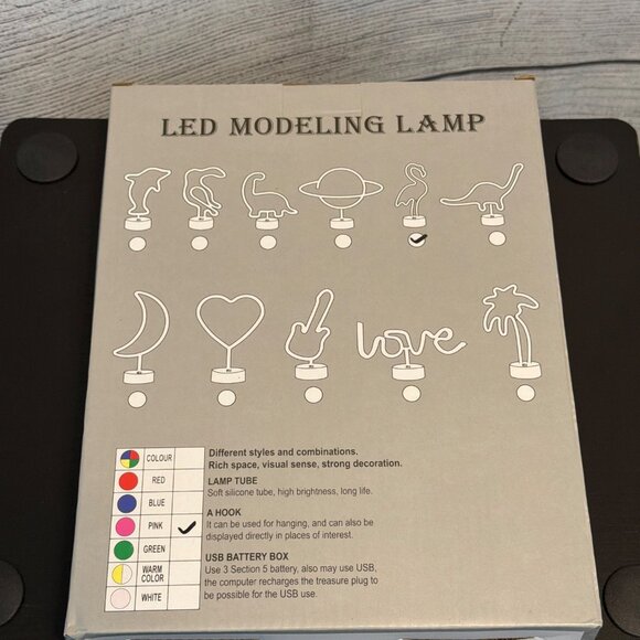 NWB Flamingo LED Neon Modeling Lamp Decoration Light - Picture 1 of 2